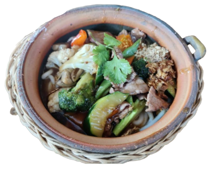 Gebratene Udon Nudeln